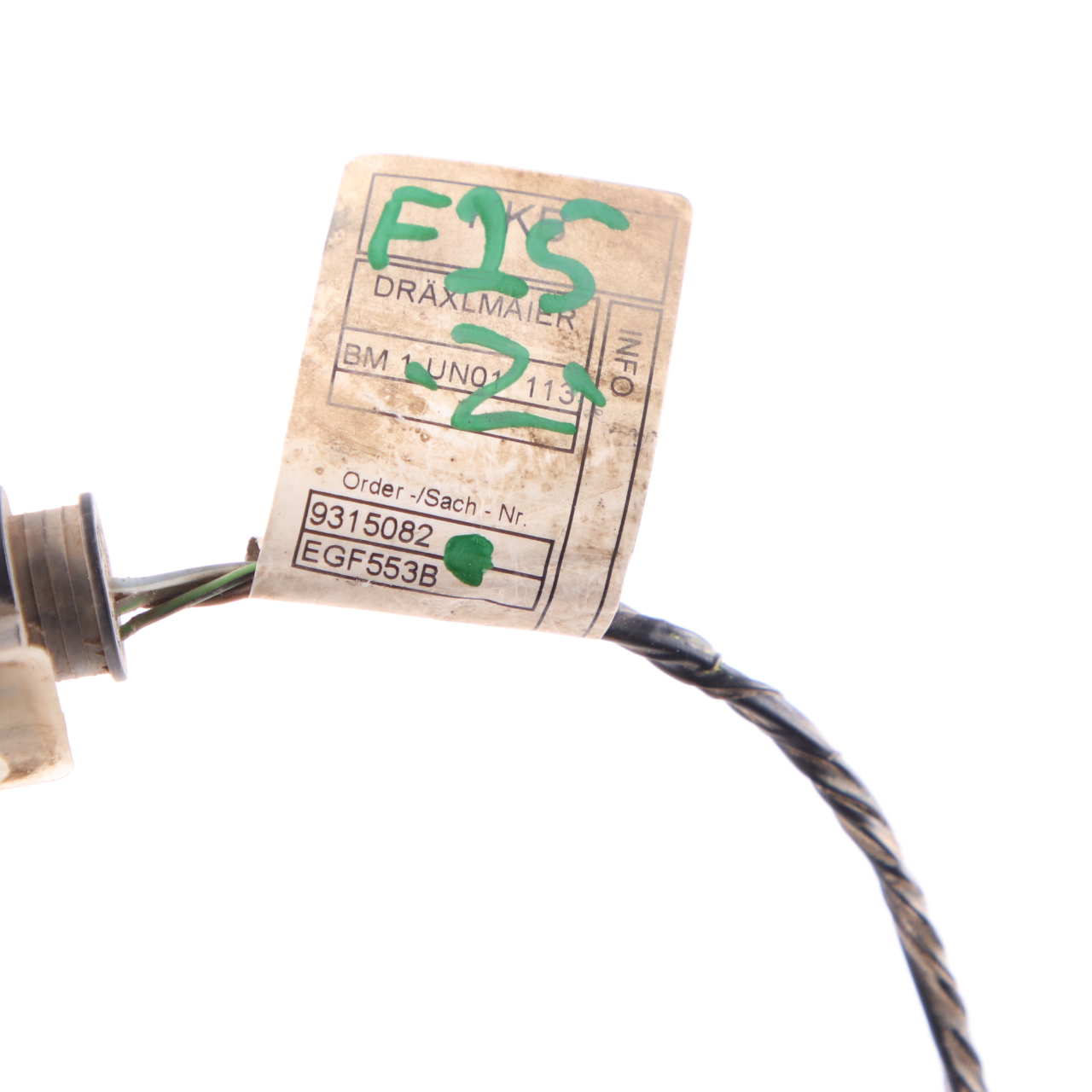 BMW X3 F25 X4 F26 ACC Radar Sensor Module Unit Cable Wiring Plug 9315082