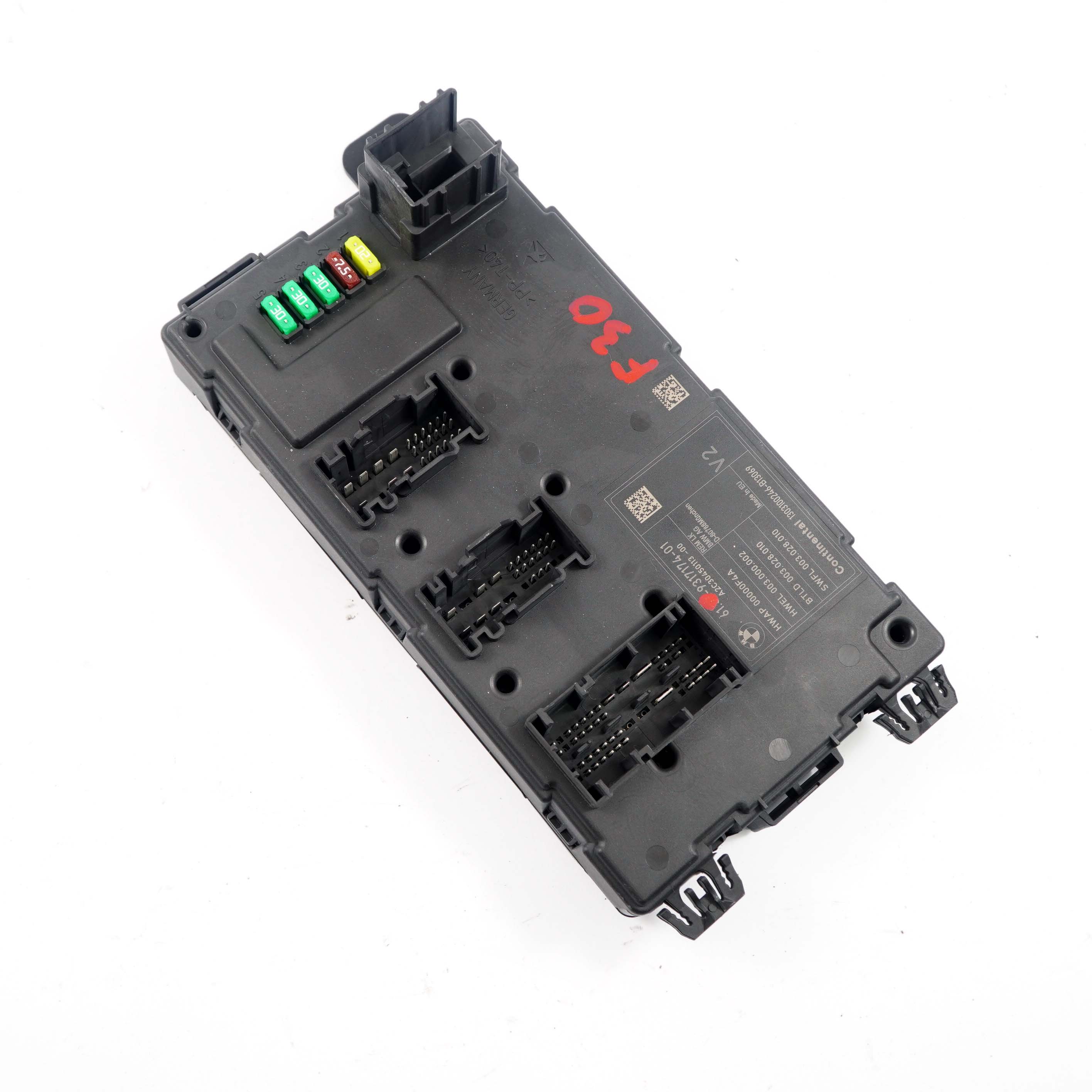 BMW 3 Series F30 REM Rear Electronic Module Fuse Box Control Unit V2 9317174