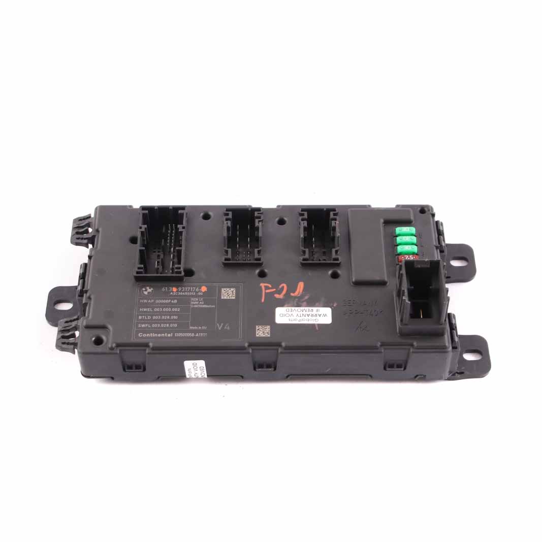 BMW F20 F30 Rear Electronic Module REM Fuse Box Control Unit V2 ECU 9317176