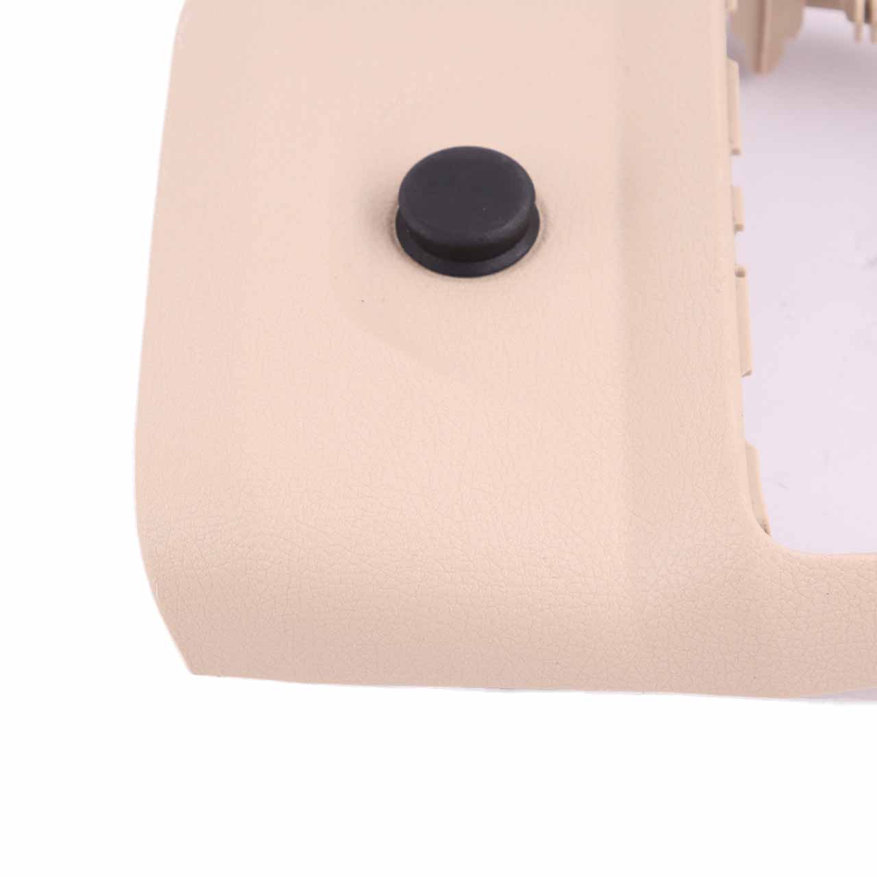 Trim Centre Console BMW F45 F46 Rear Cover Covering Canberra Beige 9319568