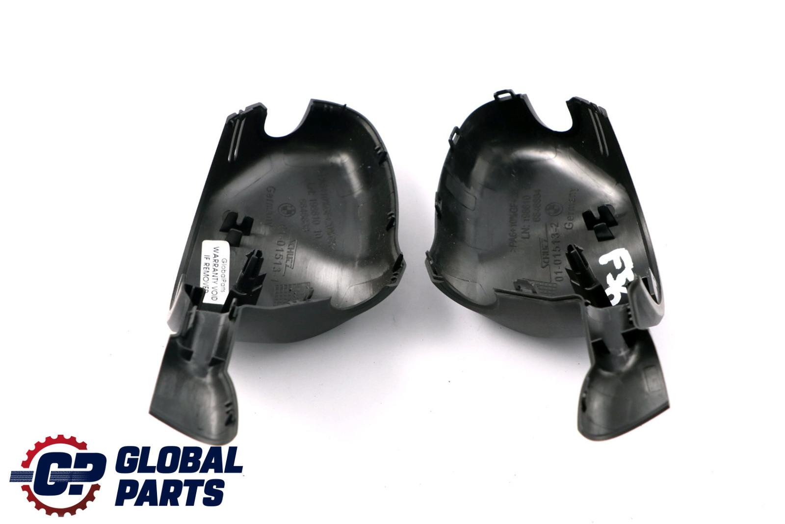 BMW Mini Cooper F55 F56 F57 Set of Covers Mirror Baseplate 9285361 9285362