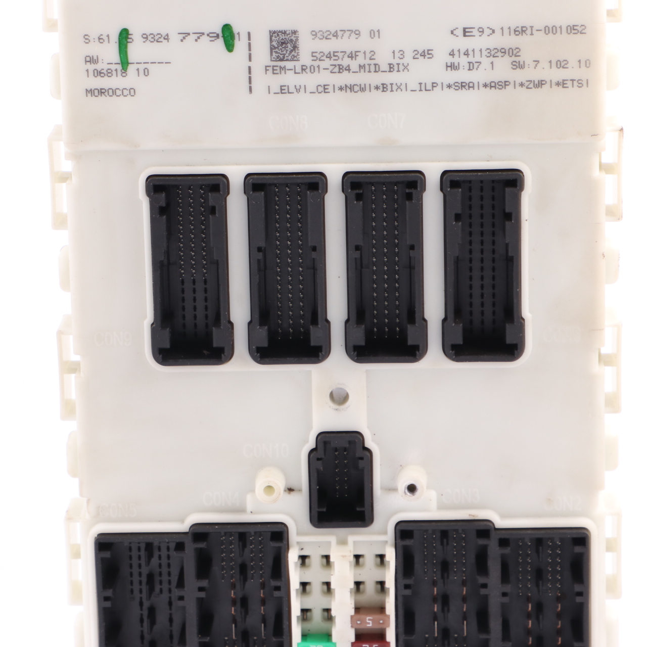 BMW F20 F21 F22 F30 F31 F32 F36 Module Control Unit FEM LR-01 9324779