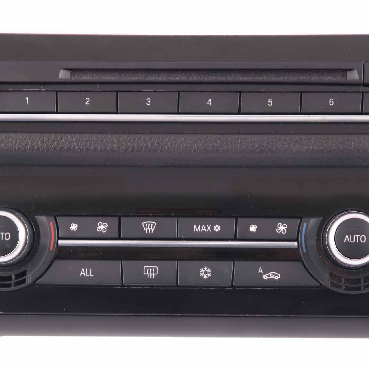 BMW F10 F11 Radio Air Conditioning A/C Control Switch Unit Panel Black 9241239