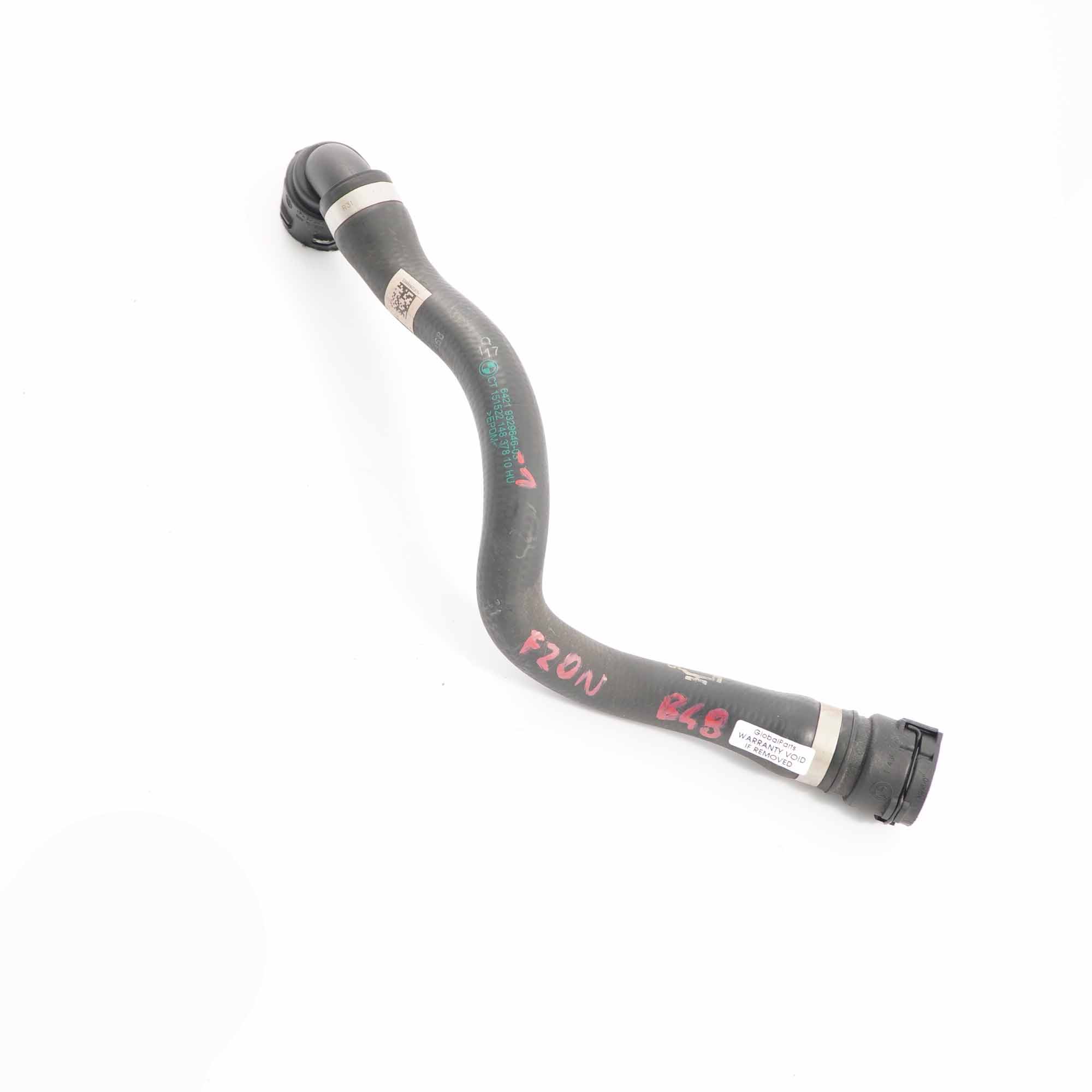 Water Pipe BMW F20 LCI F30 F32 Petrol B48 Engine Cooling Hose Line 9329646