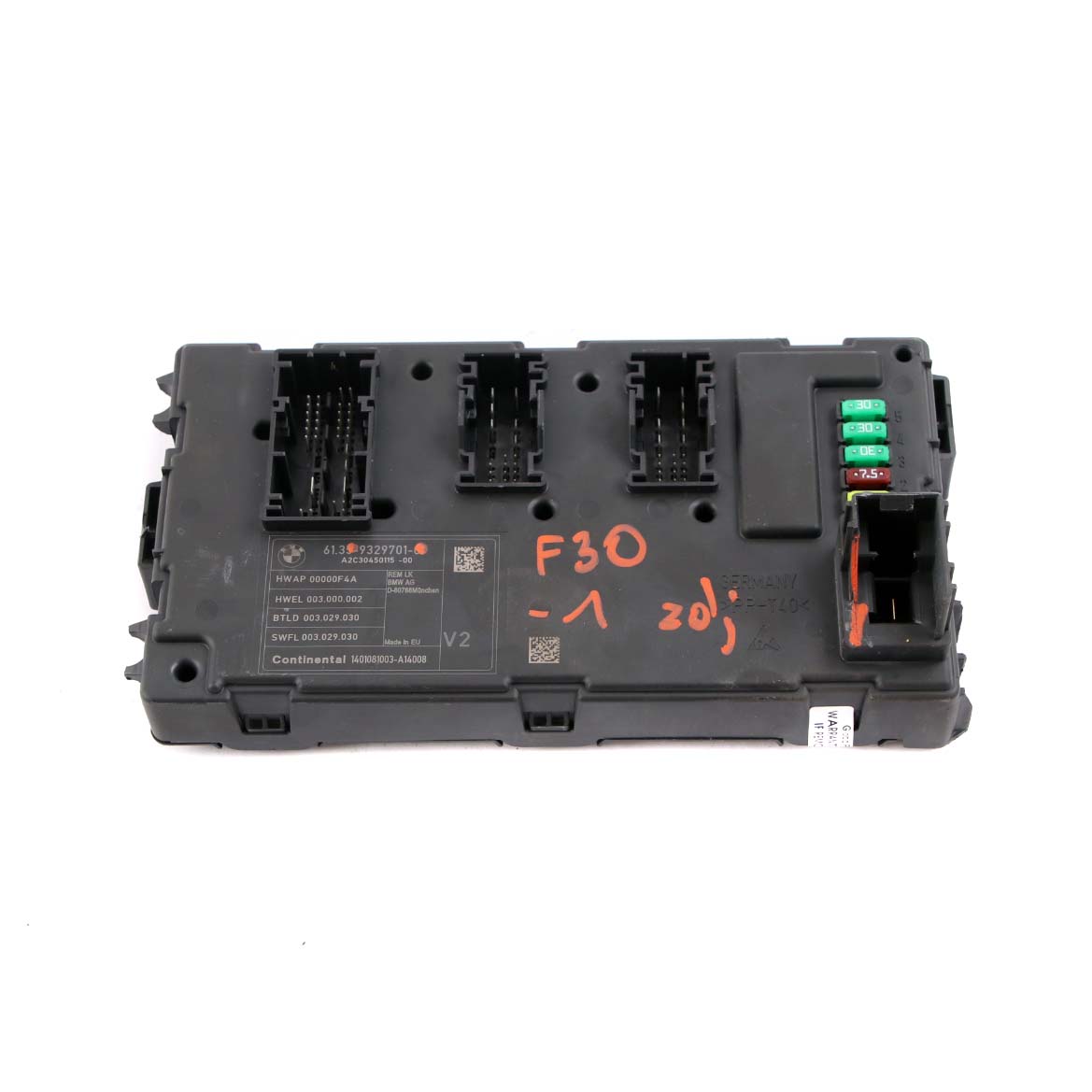 BMW F20 F21 F30 F31 F32 1 Body Control Unit Module REM 9329701