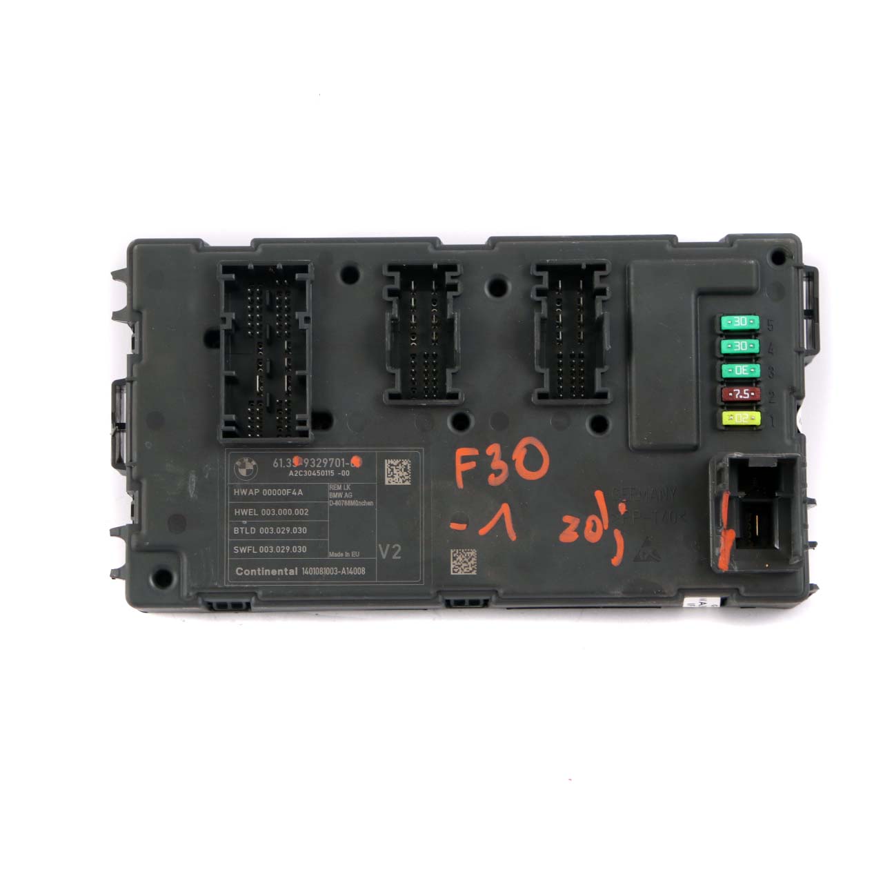 BMW F20 F21 F30 F31 F32 1 Body Control Unit Module REM 9329701