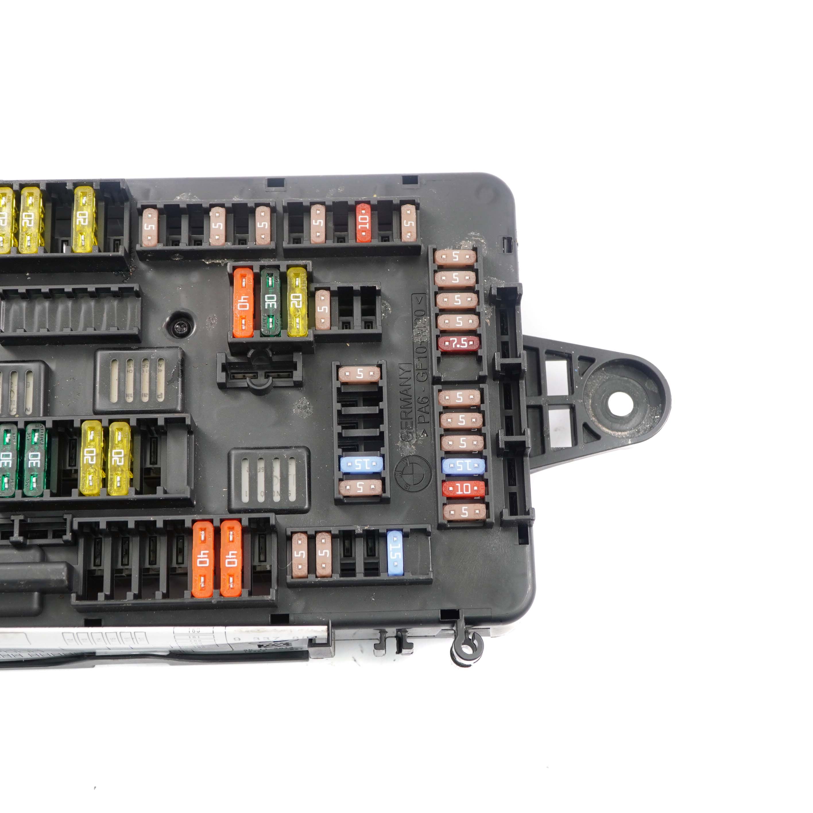 BMW 1 2 3 Series F20 F22 F30 Rear Electric Power Distribution Fuse Box 9337880