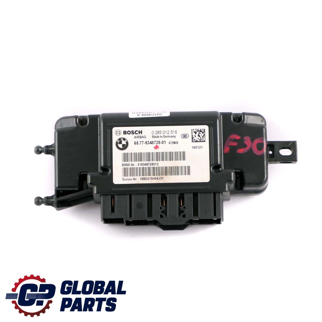 BMW 2 3 Series F22 F30 LCI Control Unit Airbag ECU NO CRASH DATA 9348728