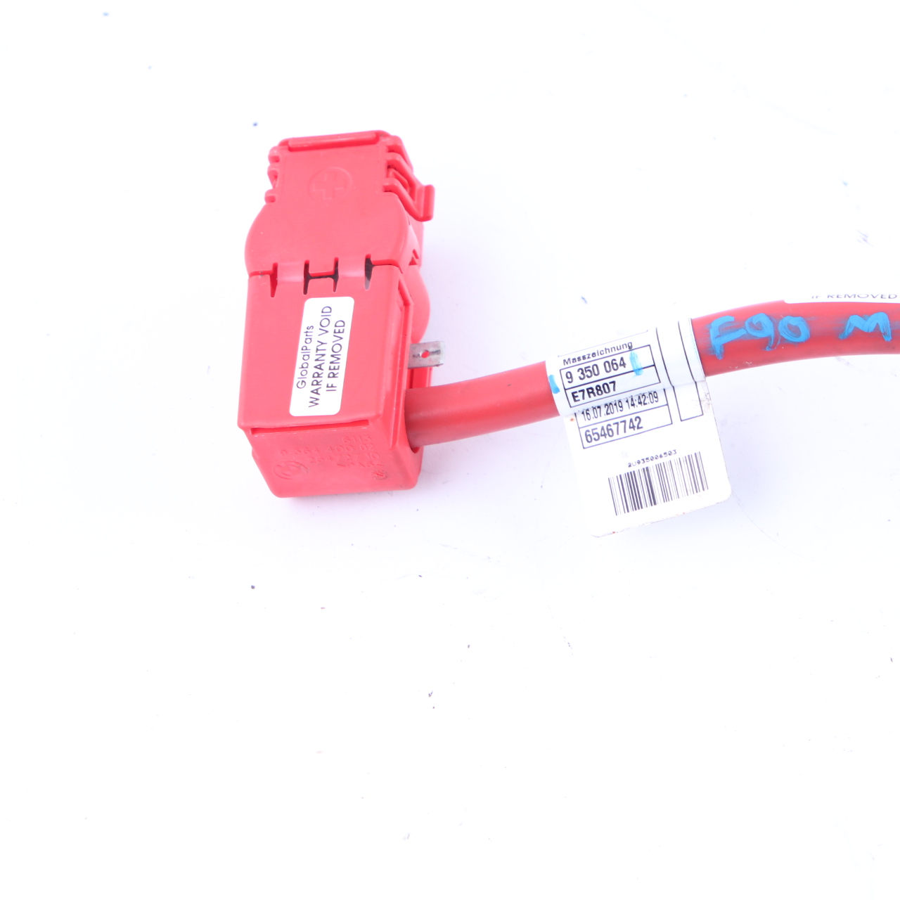 Battery Cable BMW F90 M5 F91 M8 G11 G30 Positive Wiring Plus Pole Red 9350065