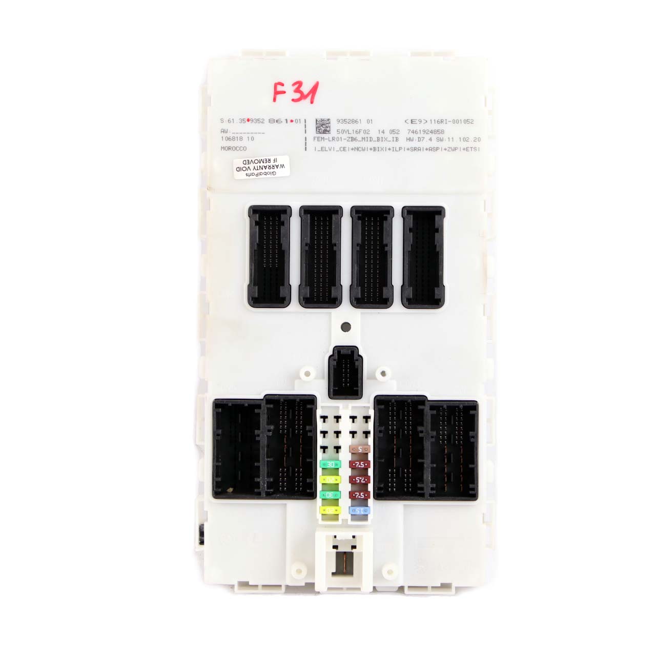 BMW F20 F22 F30 F32 Module ECU Control Unit FEM Fuse Box 9352861