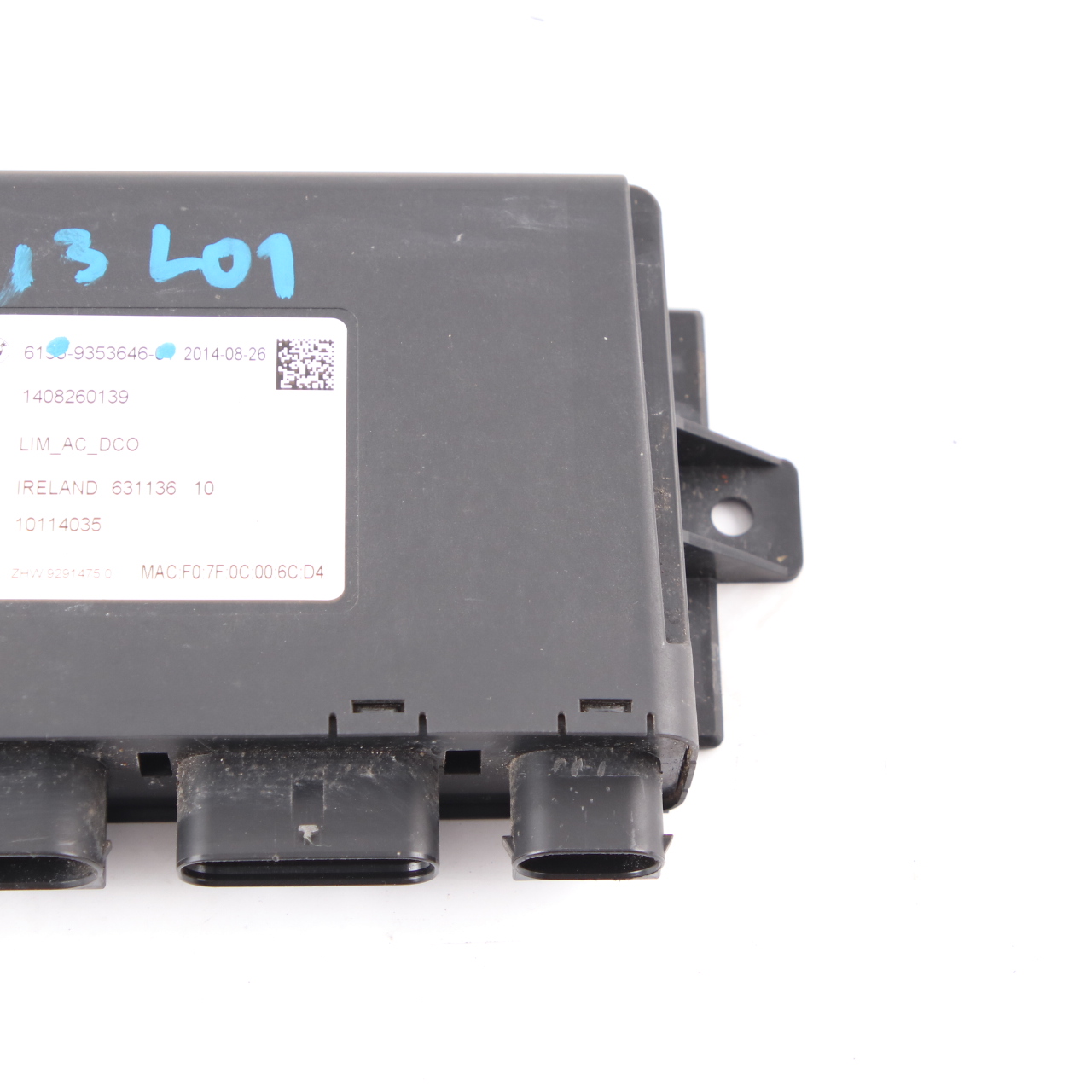 BMW i3 I01 Control Unit Charging Module ECU 9353646