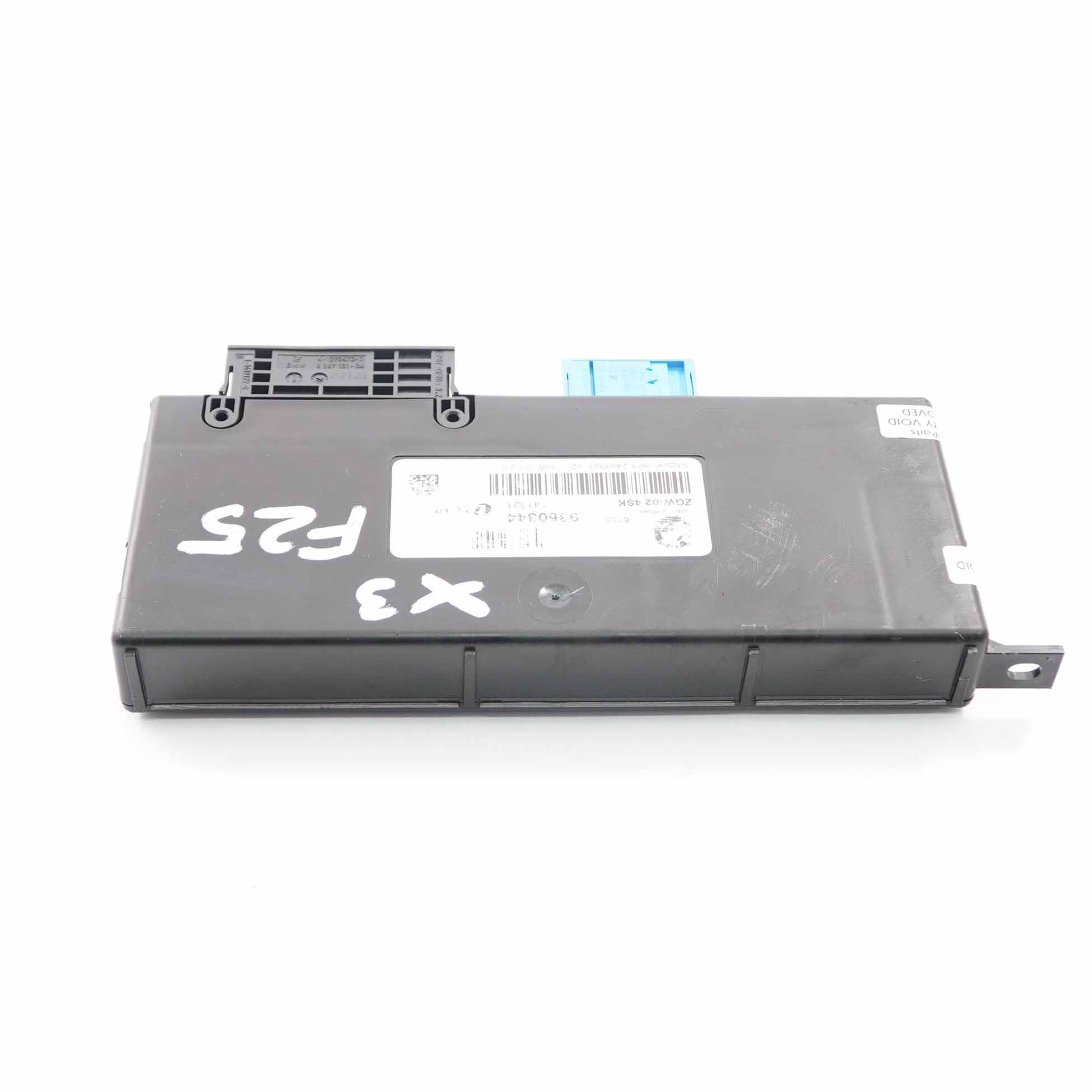 BMW X3 F25 Central Gateway Module Control Unit Lear ZGW-02 4SK 9360344