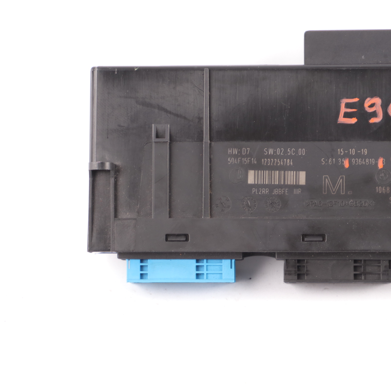 BMW E90 Body Control Module M Junction Box PL2RR JBBFE IIIR ECU 9364819