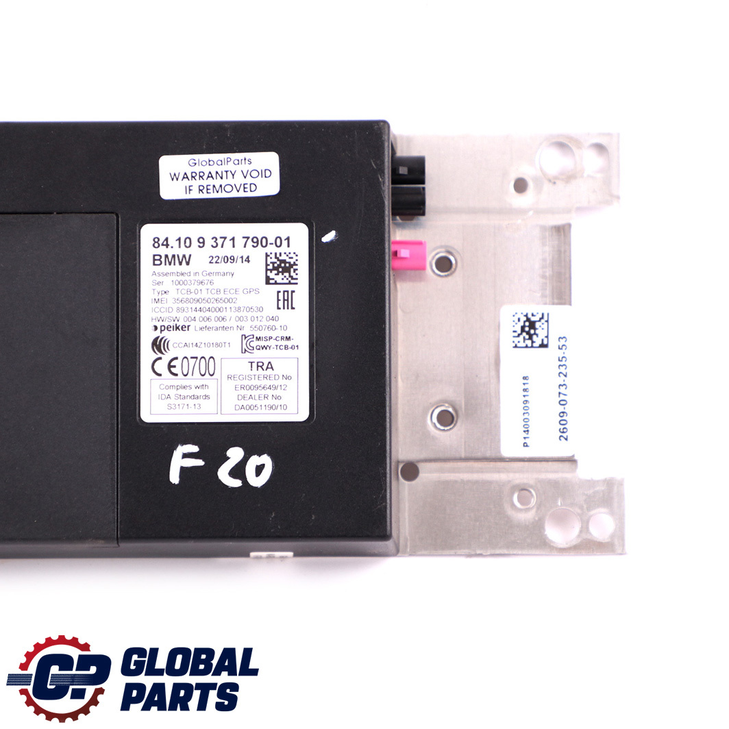 BMW 1 Series F20 Telematics Control Unit Module Bluetooth 9371790