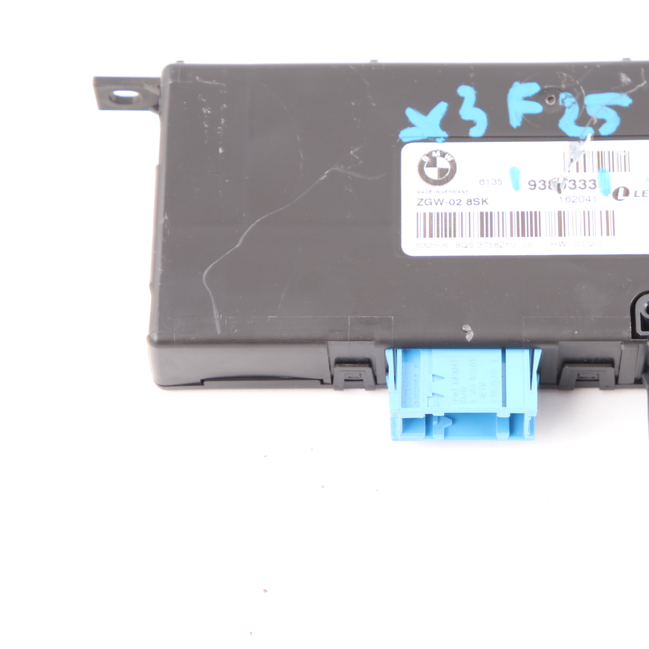 BMW X3 F25 Central Gateway Module Control Unit Lear ZGW-02 8SK 9380333