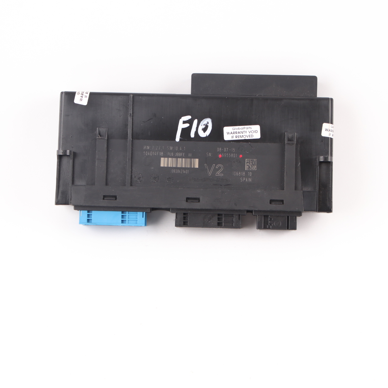 BMW F10 ECU Body Control Module V2 PL6 JBBFE III Junction Box 9384214