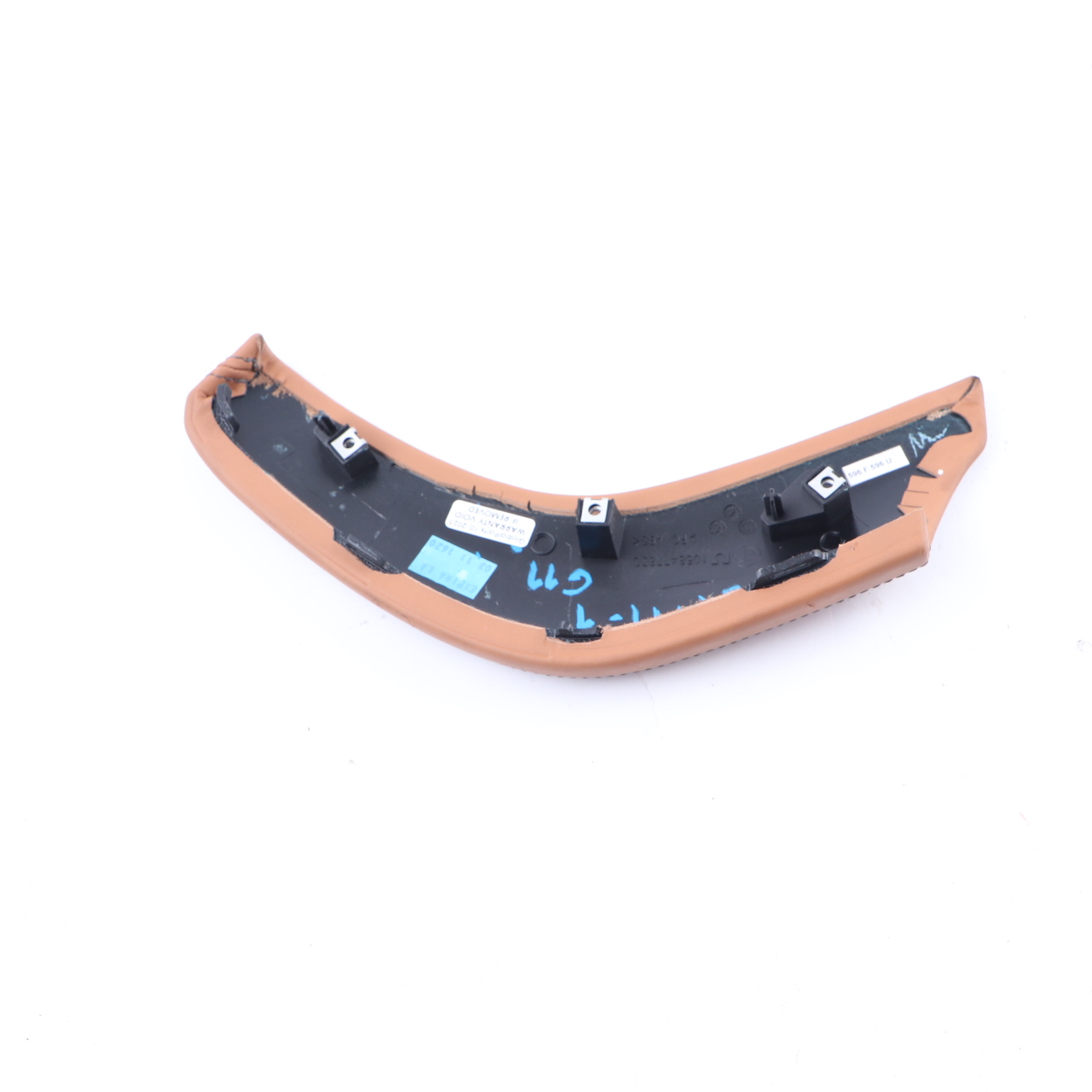 BMW G11 Rear Centre Console Air Vent Bracket Frame Trim Cognac Brown 9384711