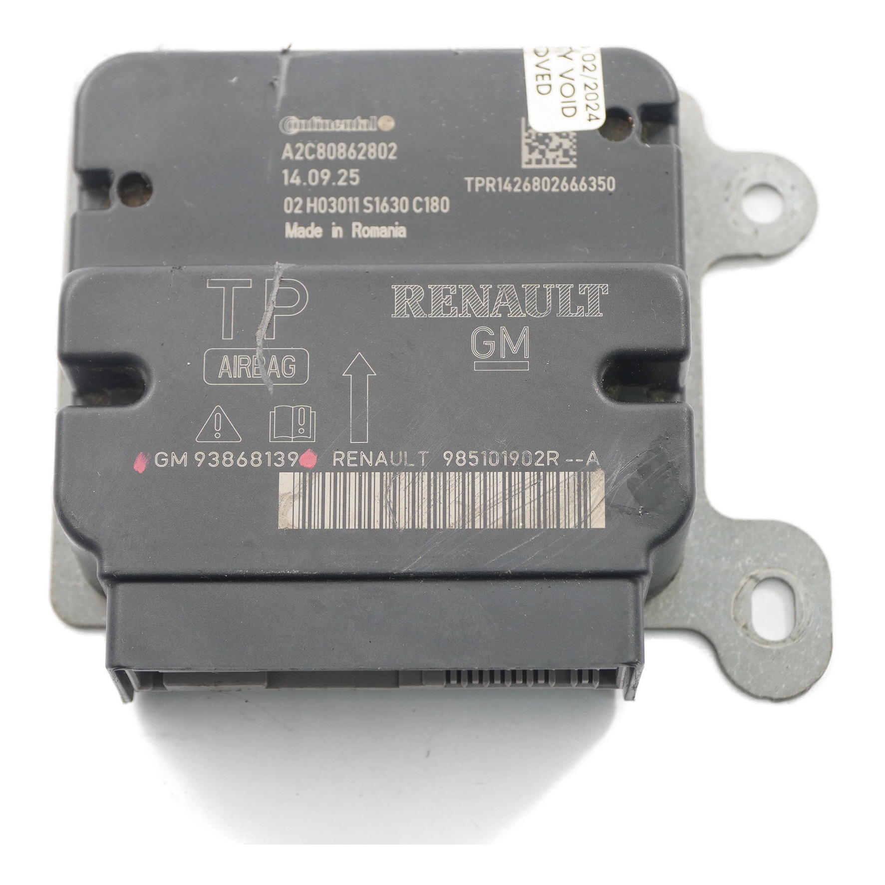 Renault Trafic III Opel Vivaro B Air Module Control Unit ECU 93868139 985101902R