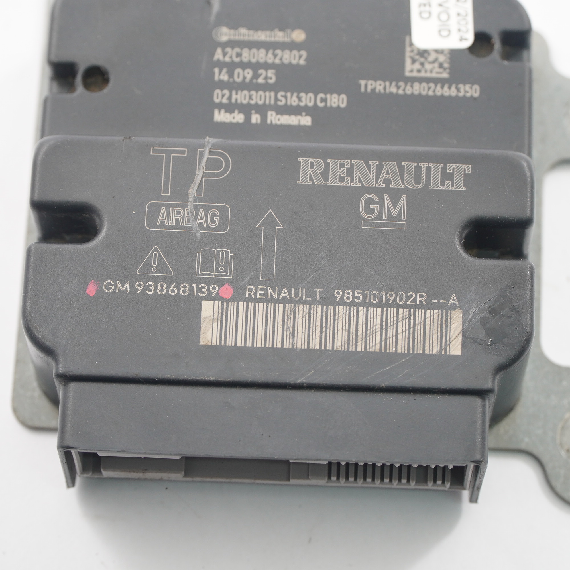 Renault Trafic III Opel Vivaro B Air Module Control Unit ECU 93868139 985101902R