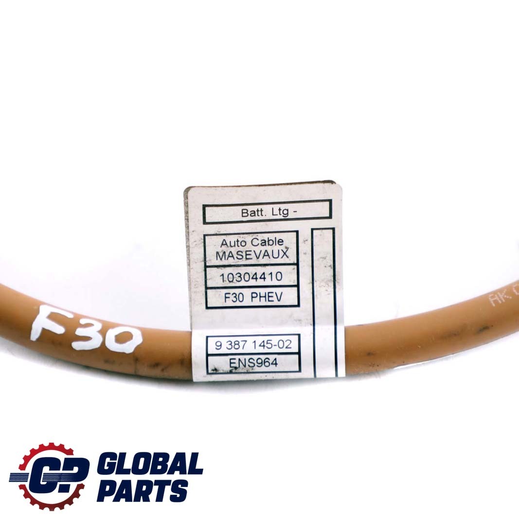 BMW F30 LCI 330e B48X Negative Earth Cable Battery 9387145