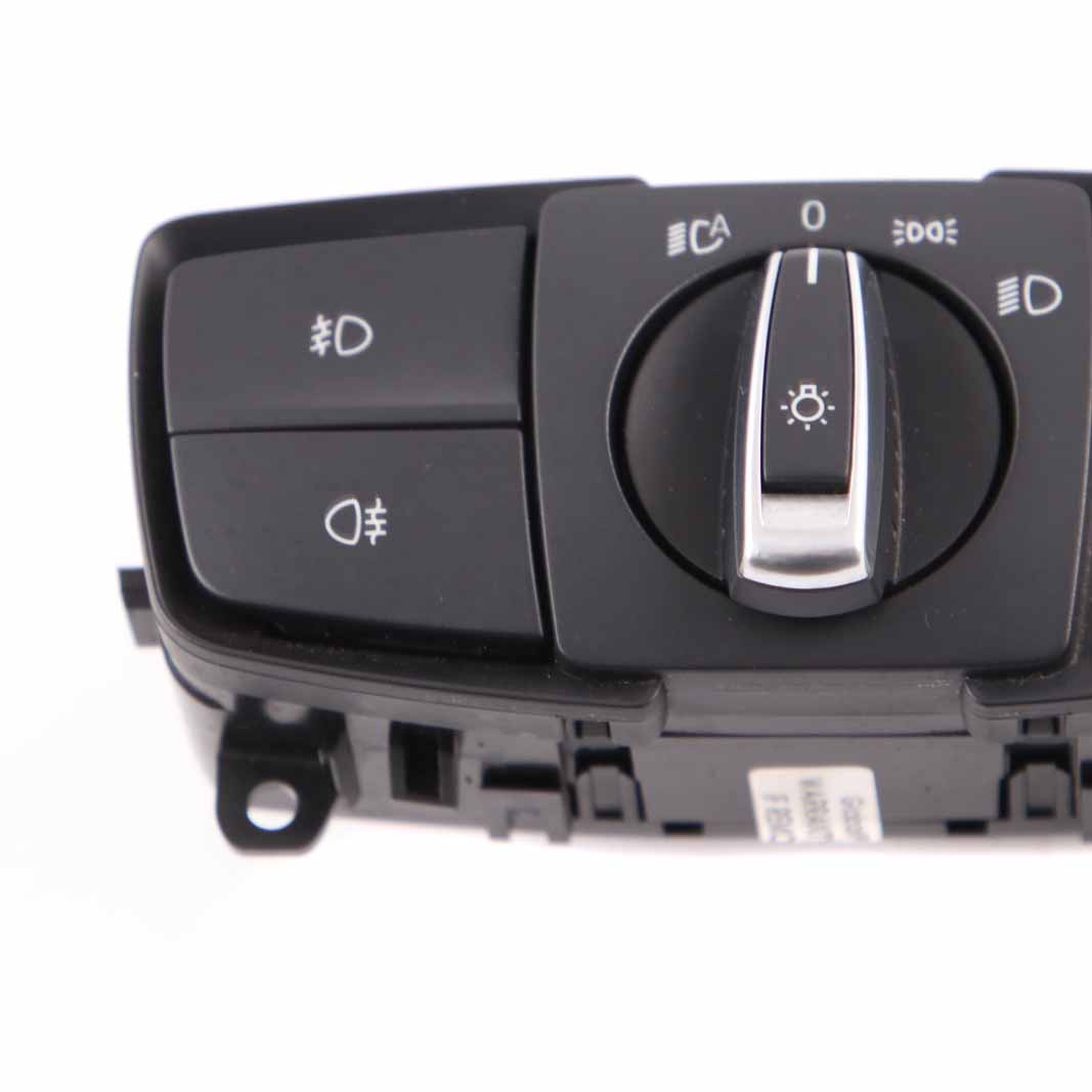 Light Switch BMW F20 F30 F36 Control Element Headlight Headlamp Black 9393947