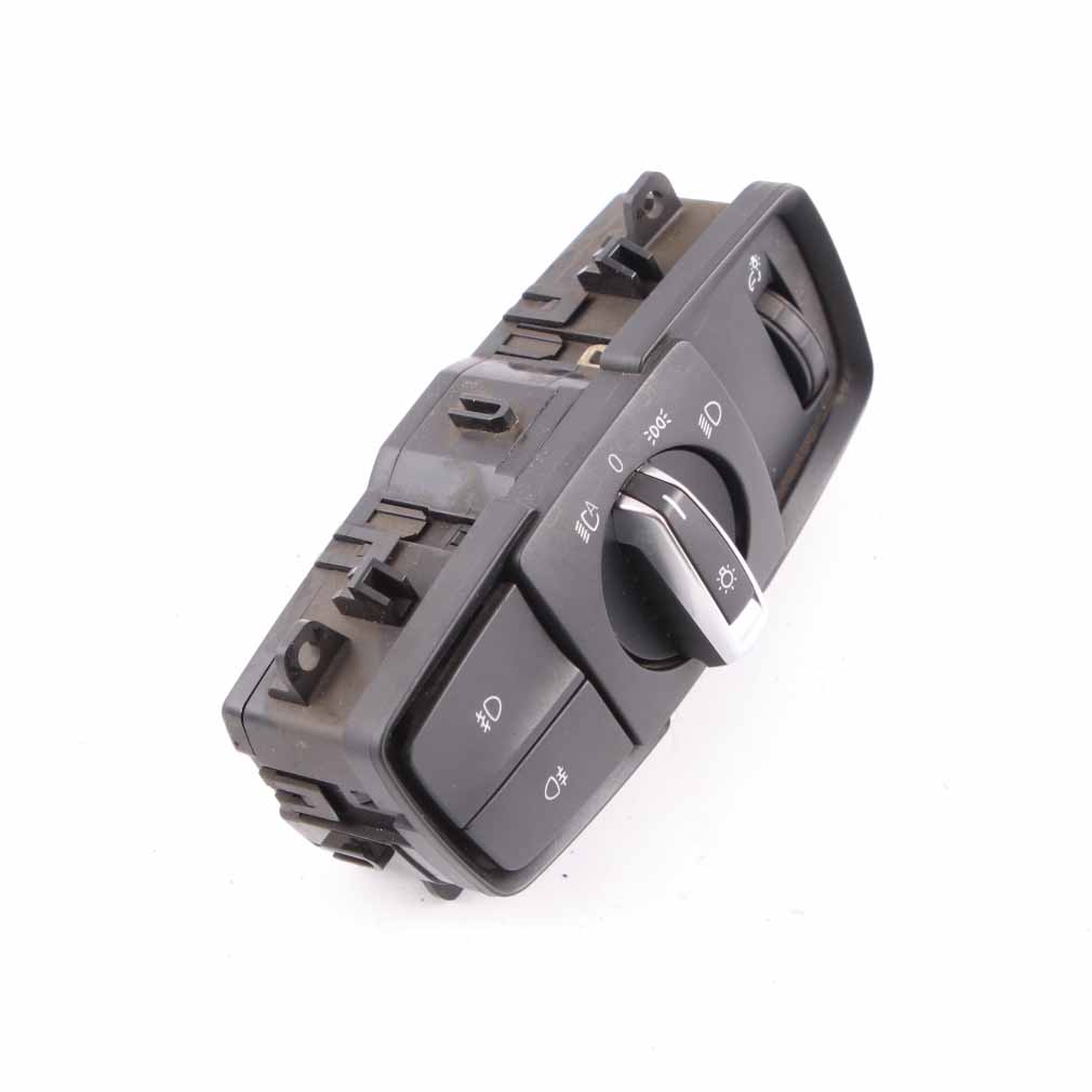 Light Switch BMW F20 F30 F36 Control Element Headlight Headlamp Black 9393947