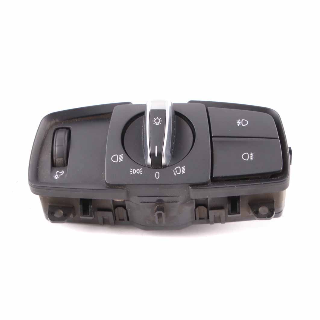 Light Switch BMW F20 F30 F36 Control Element Headlight Headlamp Black 9393947