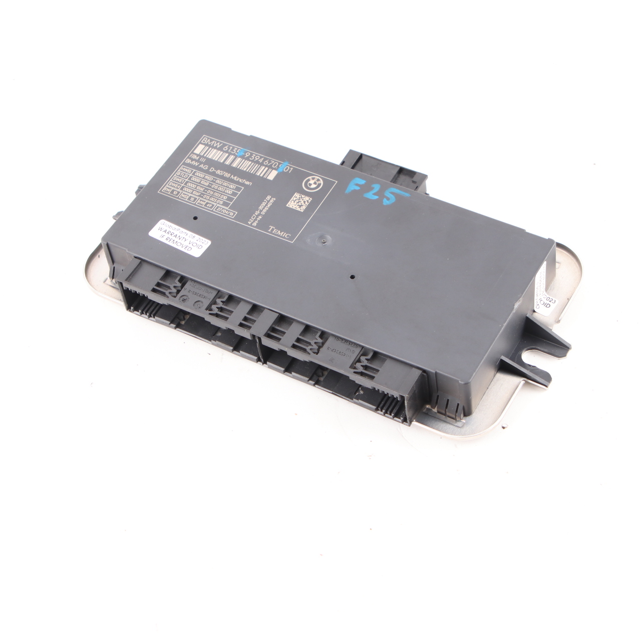 BMW F25 Footwell Light Control Module ECU Unit FRM3 III TEMIC 9394670