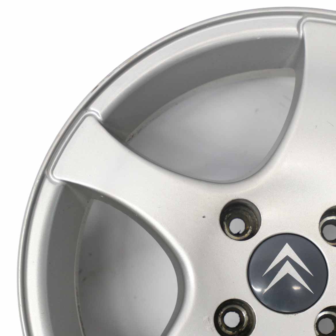 Citroen Silver Alloy Wheel Rim 4x108 15" ET:18 6J 940654