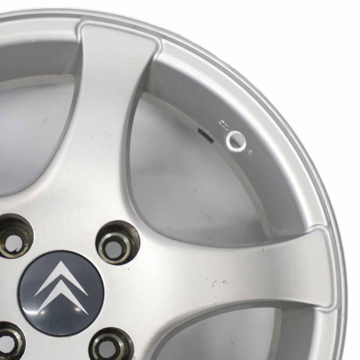 Citroen Silver Alloy Wheel Rim 4x108 15" ET:18 6J 940654