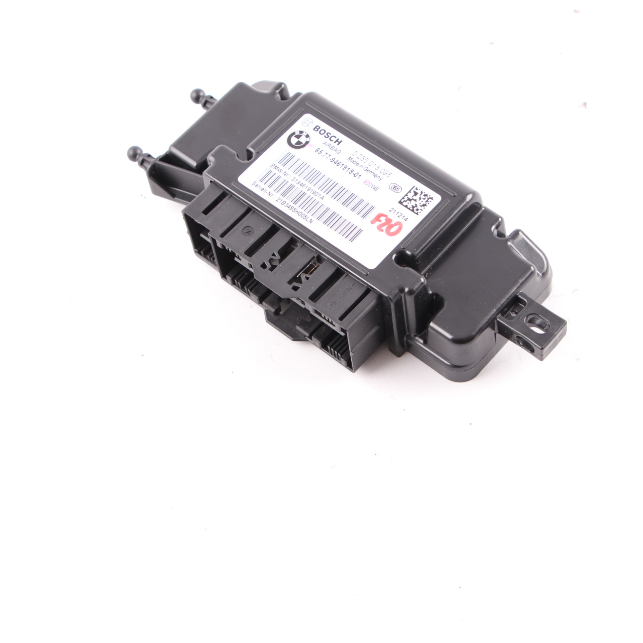 BMW F20 F21 F30 F31 Airbag Control Unit Module 9461919 0285015095