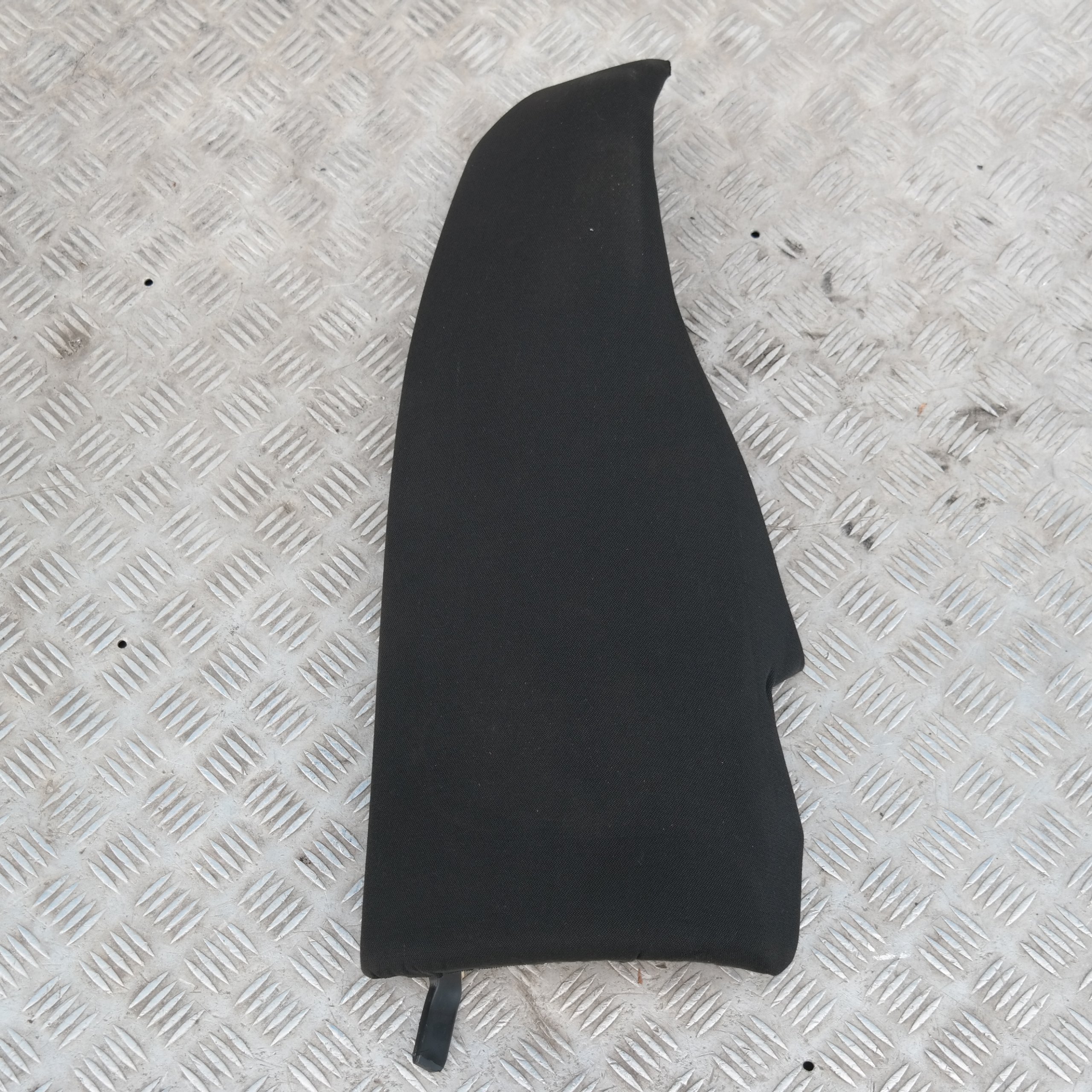 BMW E61 Side Finisher Corner Rear Seat Right O/S Cloth Anthracite