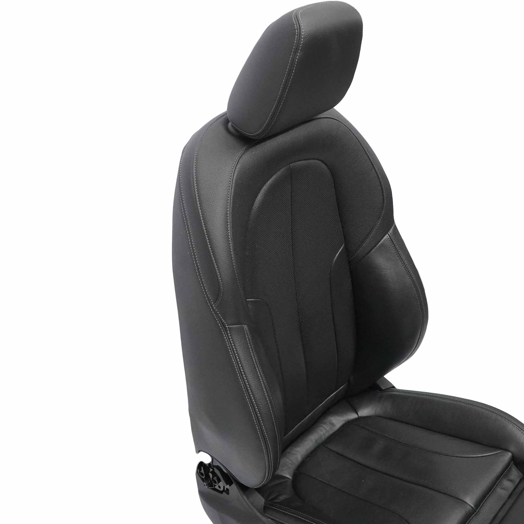 Front Seat BMW F40 Right O/S Sport Heated Leather Dakota Ventilated Black