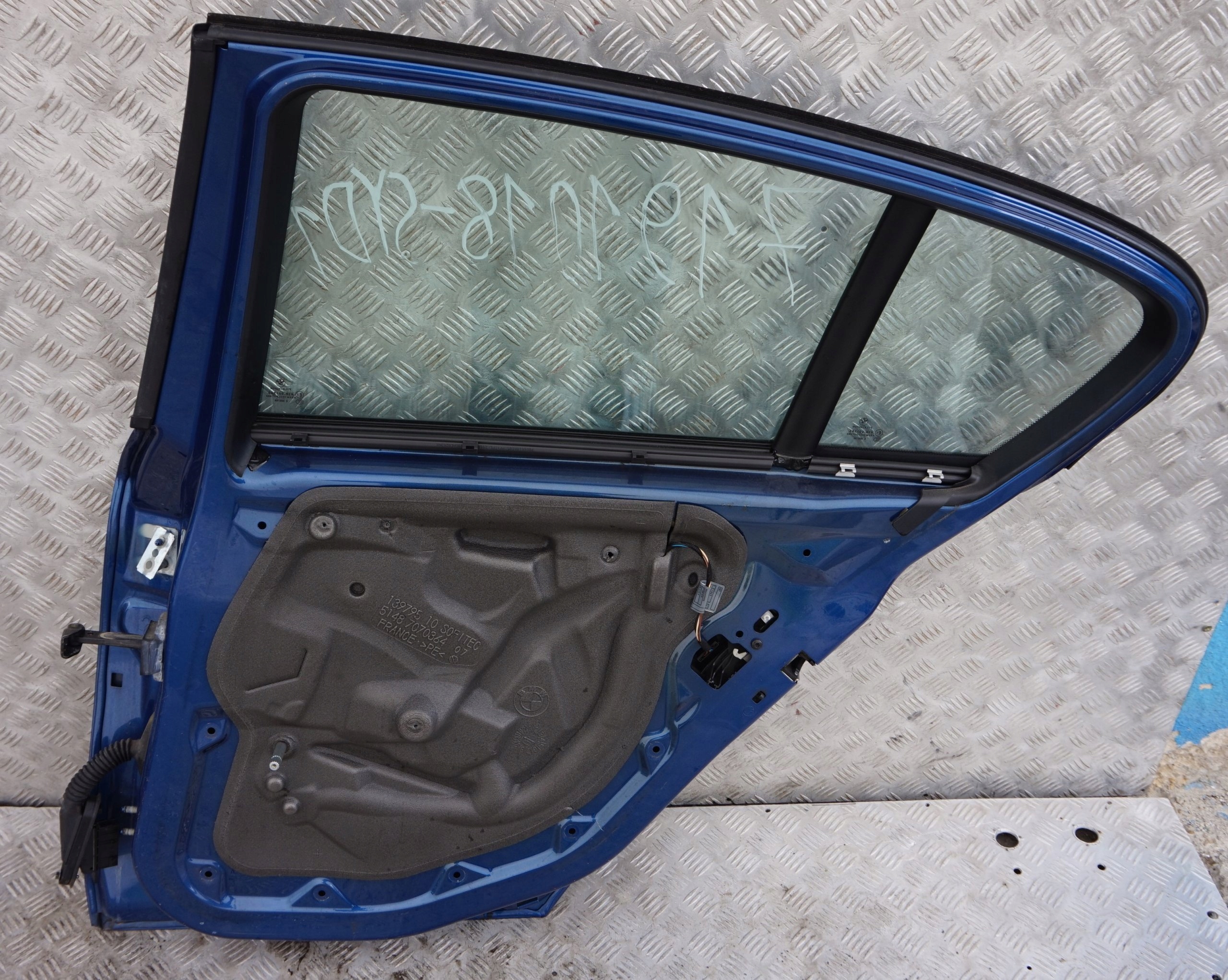 BMW 1 SERIES 1 E87 E87N Door Rear Right O/S Sydney Blau Blue - A19