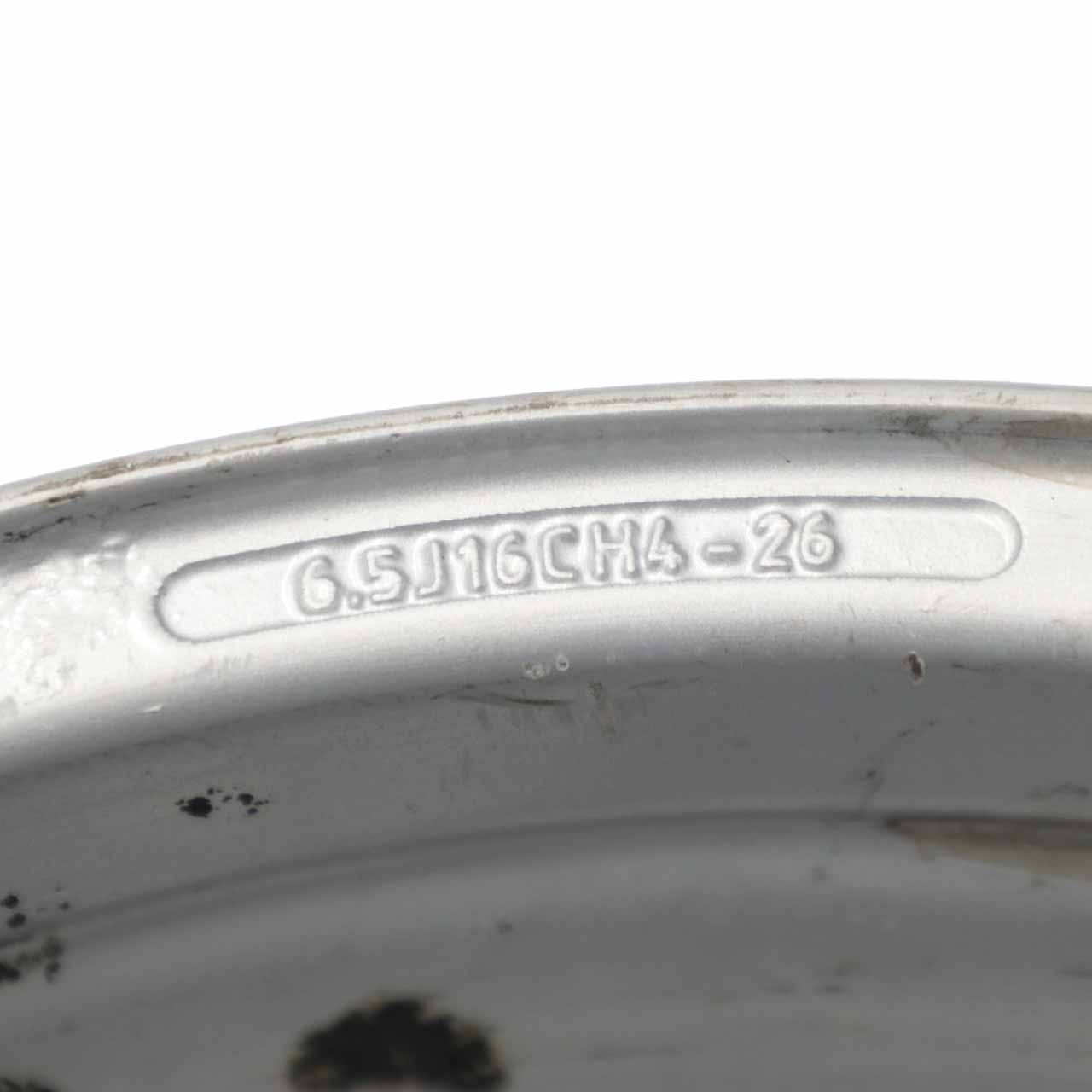 Citroen C4 Picasso Silver Alloy Wheel Rim 16" ET:26 6,5J 9654385880