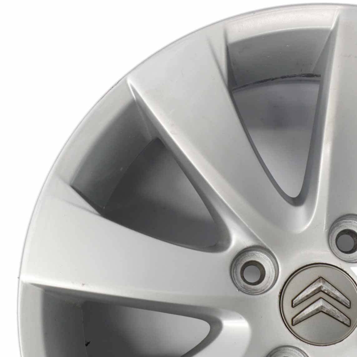 Citroen C4 Picasso Silver Alloy Wheel Rim 16" ET:26 6,5J 9654385880