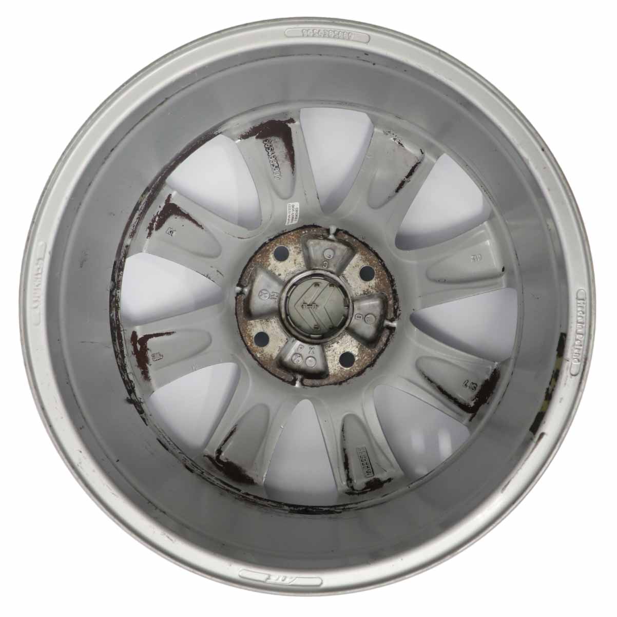 Citroen C4 Picasso Silver Alloy Wheel Rim 16" ET:26 6,5J 9654385880