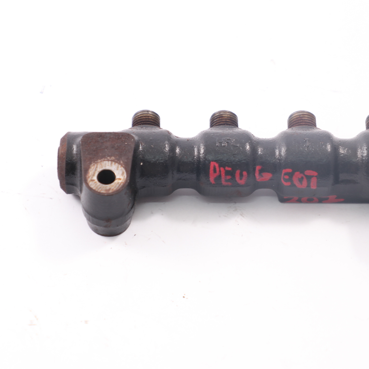 Peugeot 207 1.6 HDI Diesel Fuel Injector Rail Line Pipe 9654592680