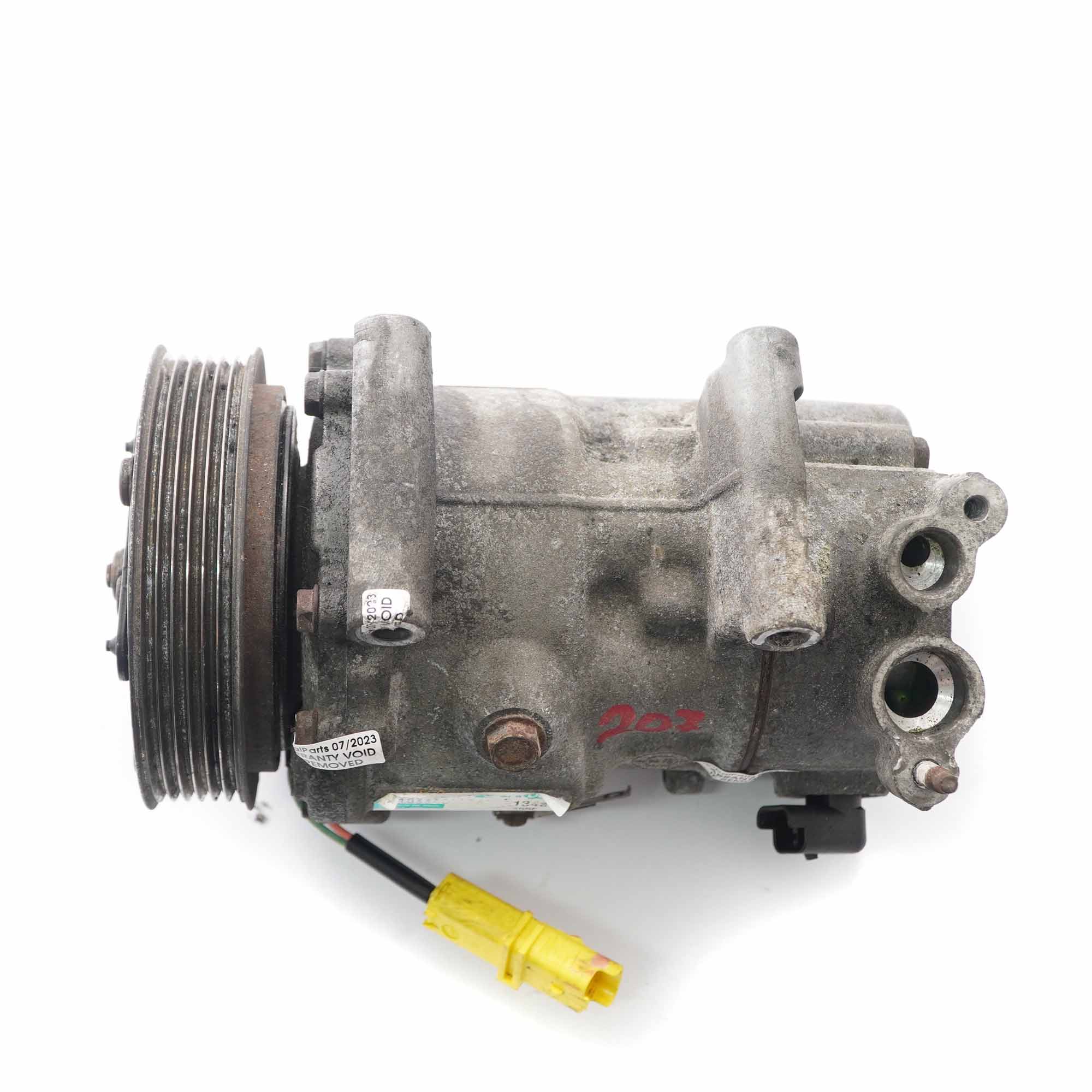 Air Conditioning Compressor Peugeot 207 Air Con A/C Pump 9659875780