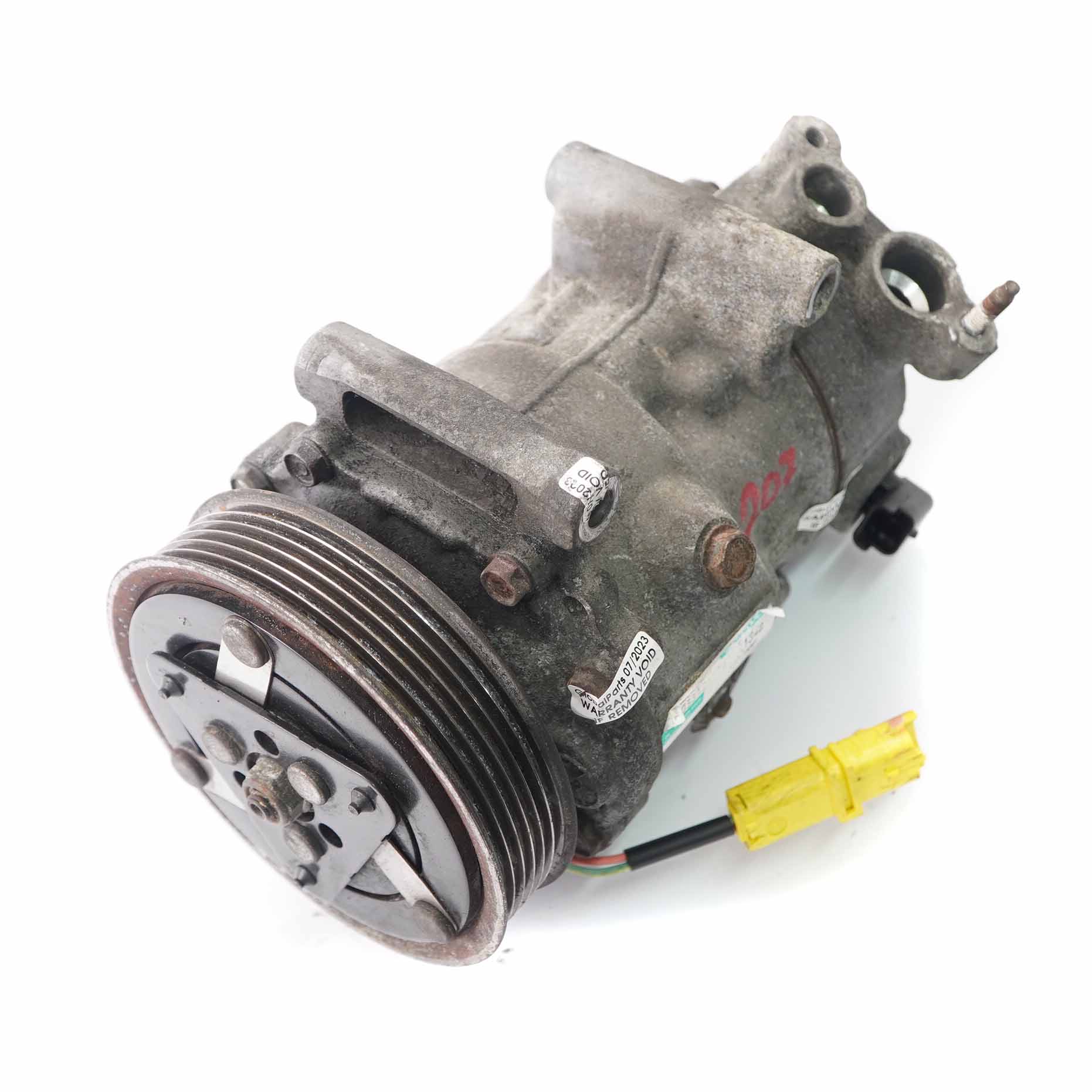 Air Conditioning Compressor Peugeot 207 Air Con A/C Pump 9659875780