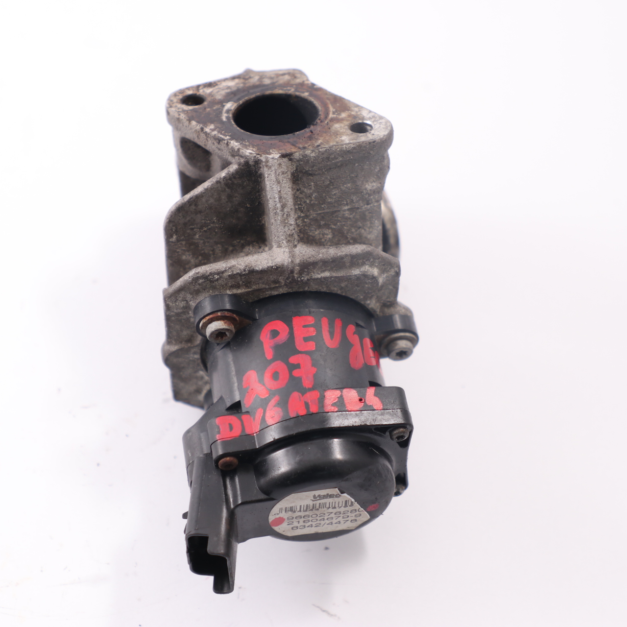 Peugeot 207 Diesel EGR Valve Exhaust Gas Recirculation Unit 9660276280