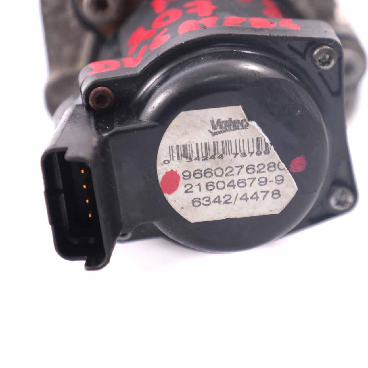 Peugeot 207 Diesel EGR Valve Exhaust Gas Recirculation Unit 9660276280