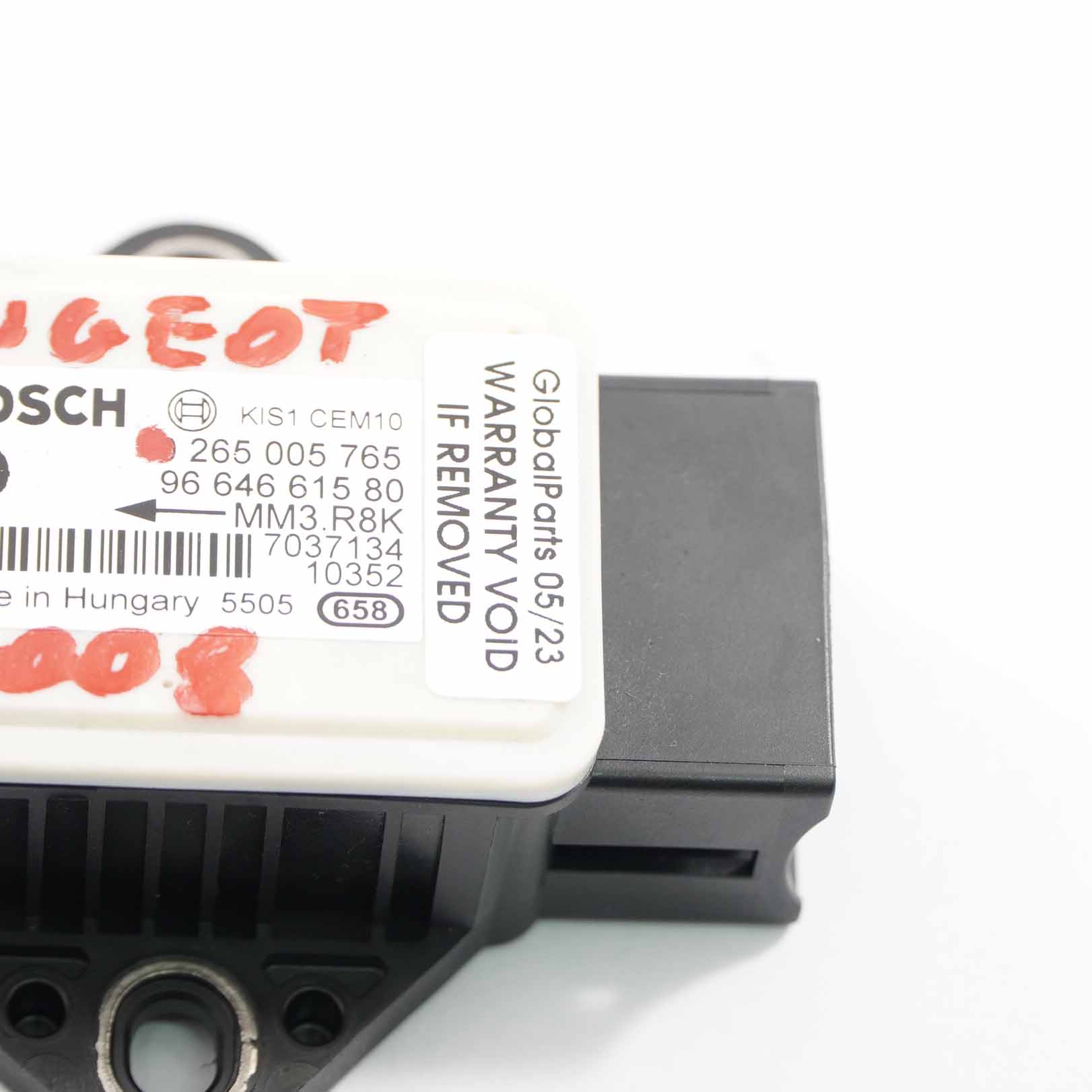 Peugeot 3008 Yaw Sensor ESP Rotation Rate Acceleration Control Unit 9664661580