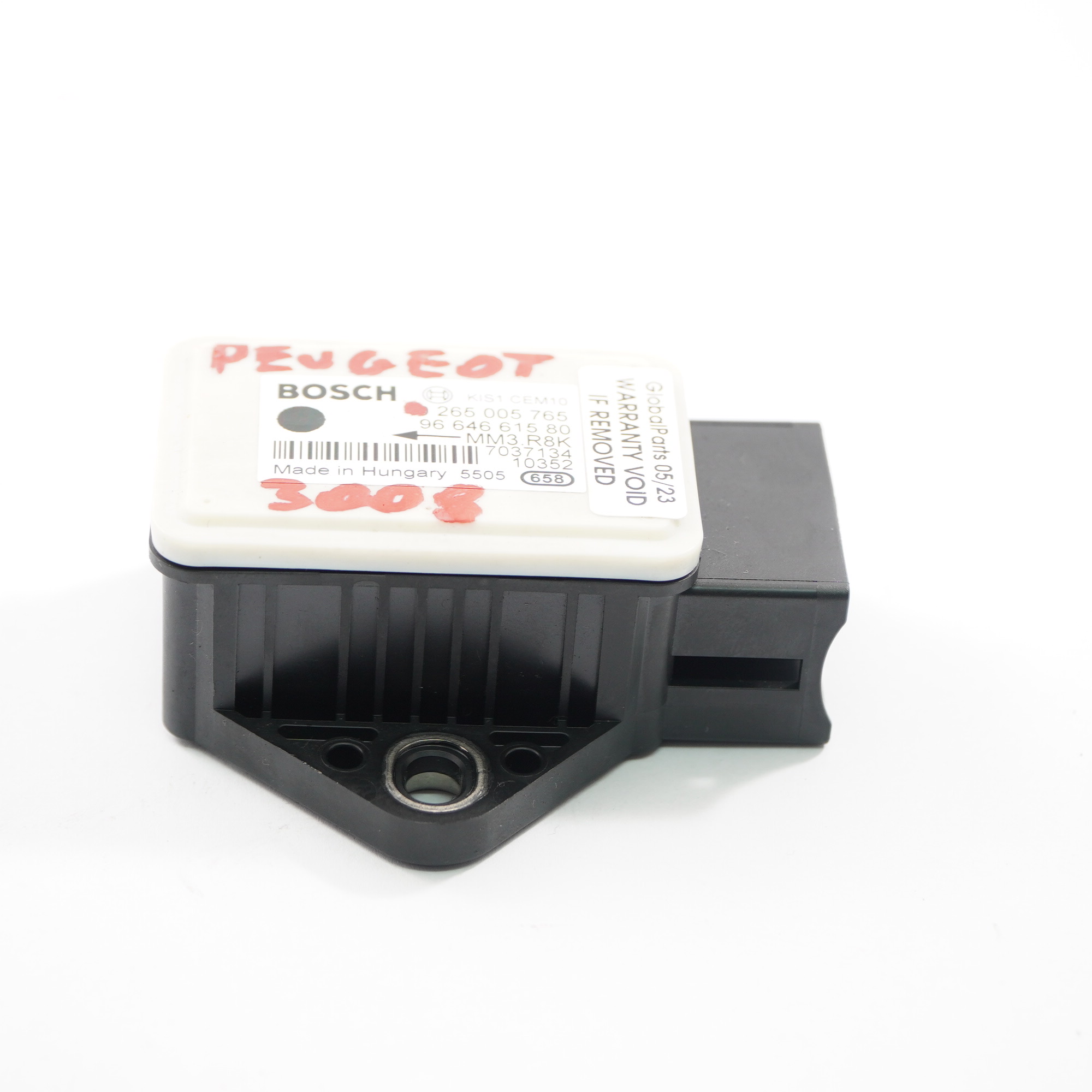 Peugeot 3008 Yaw Sensor ESP Rotation Rate Acceleration Control Unit 9664661580