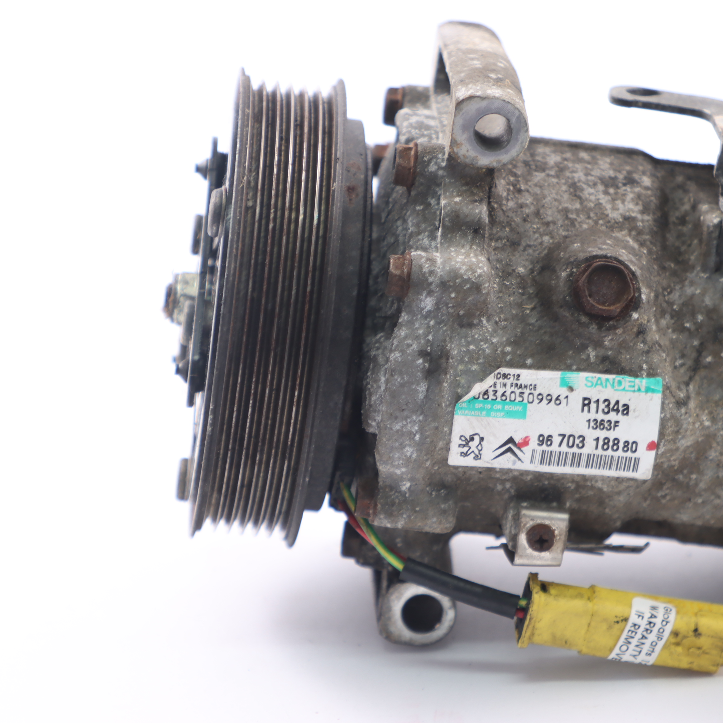 Citroen C3 1.6 HDI Air Conditioning Compressor Air Con A/C Pump 9670318880