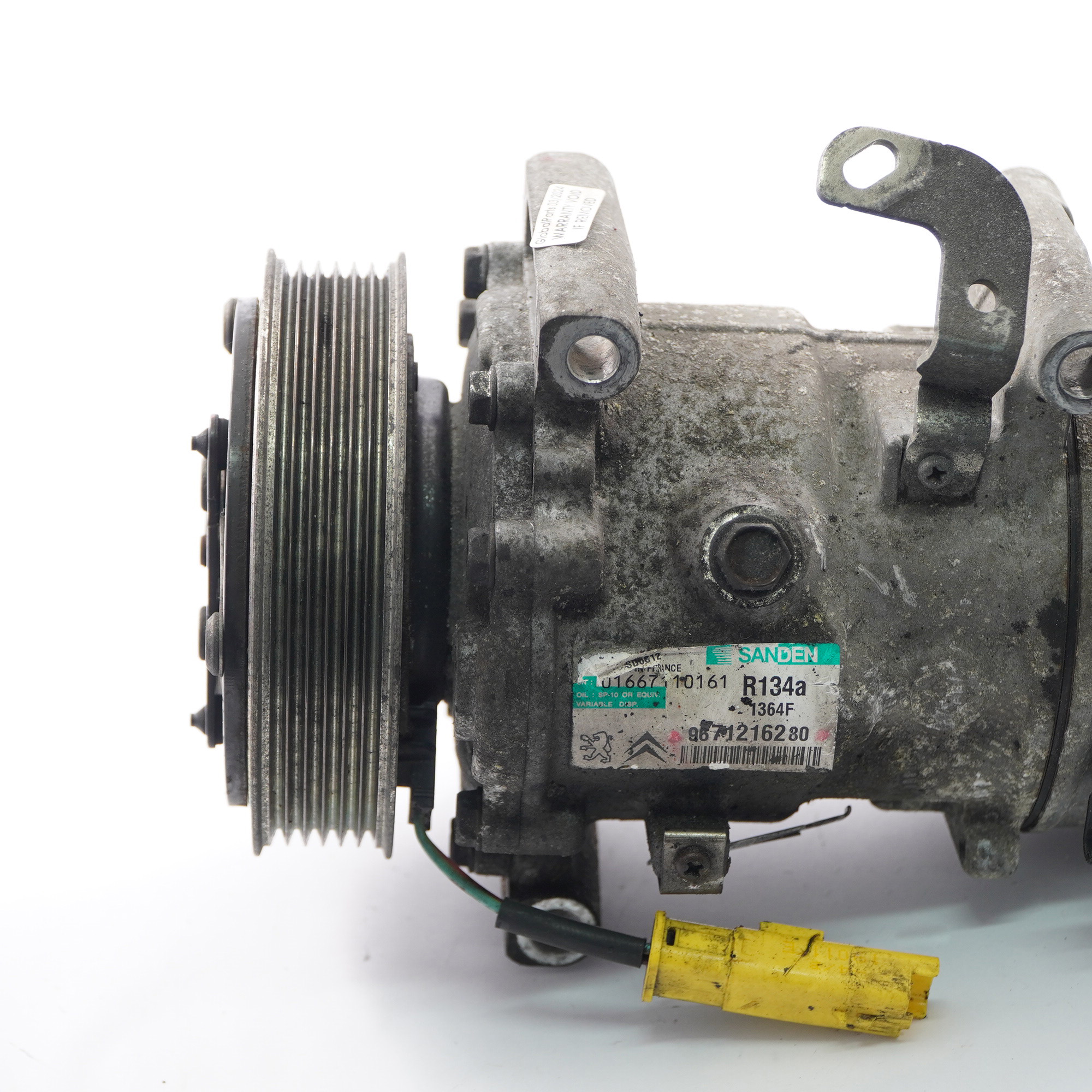 Peugeot 207 Citroen C4 1.6 HDI Air Conditioning Compressor AC 9671216280