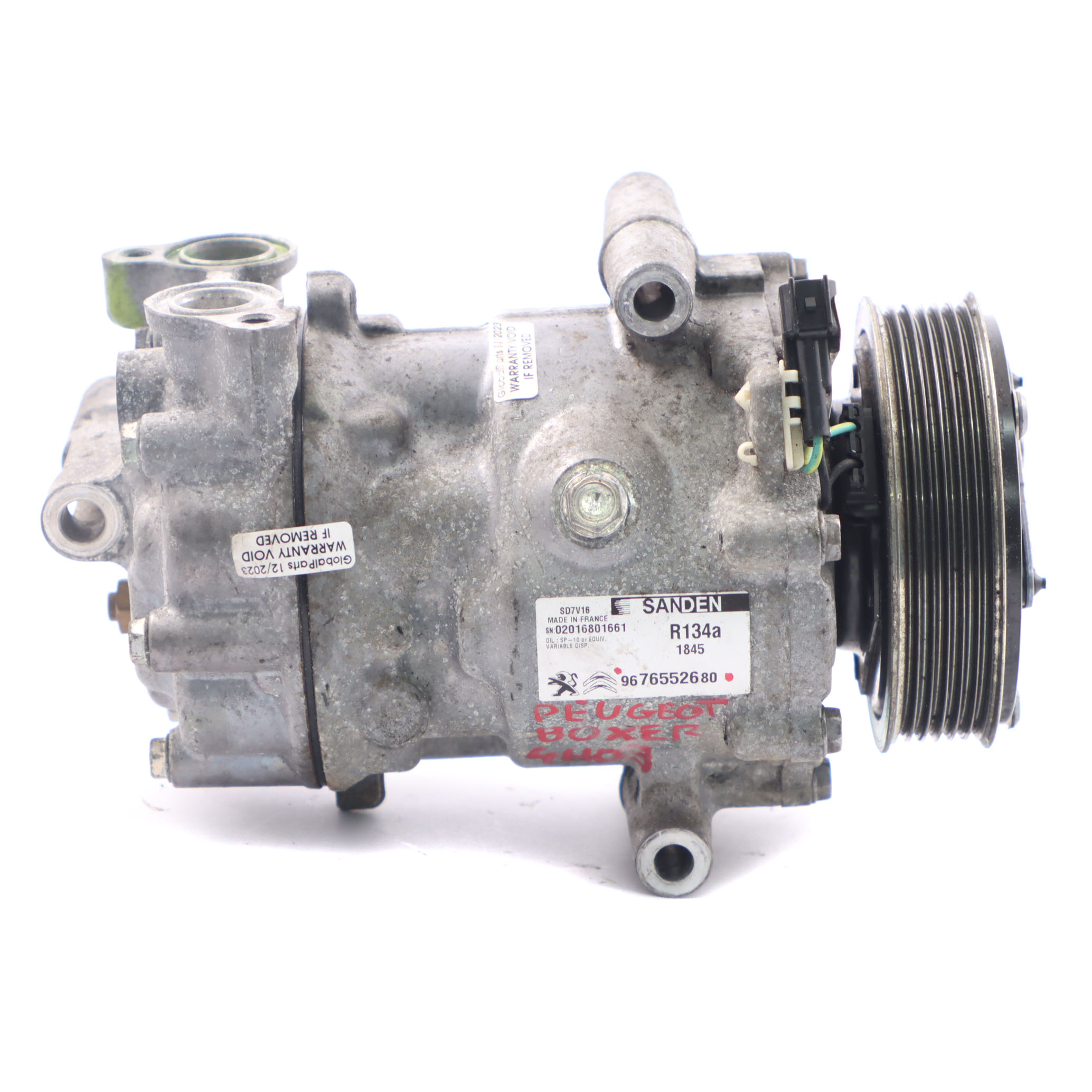 Peugeot Boxer Citroen Jumper II 2.2 HDI Air Conditioning Compressor 9676552680