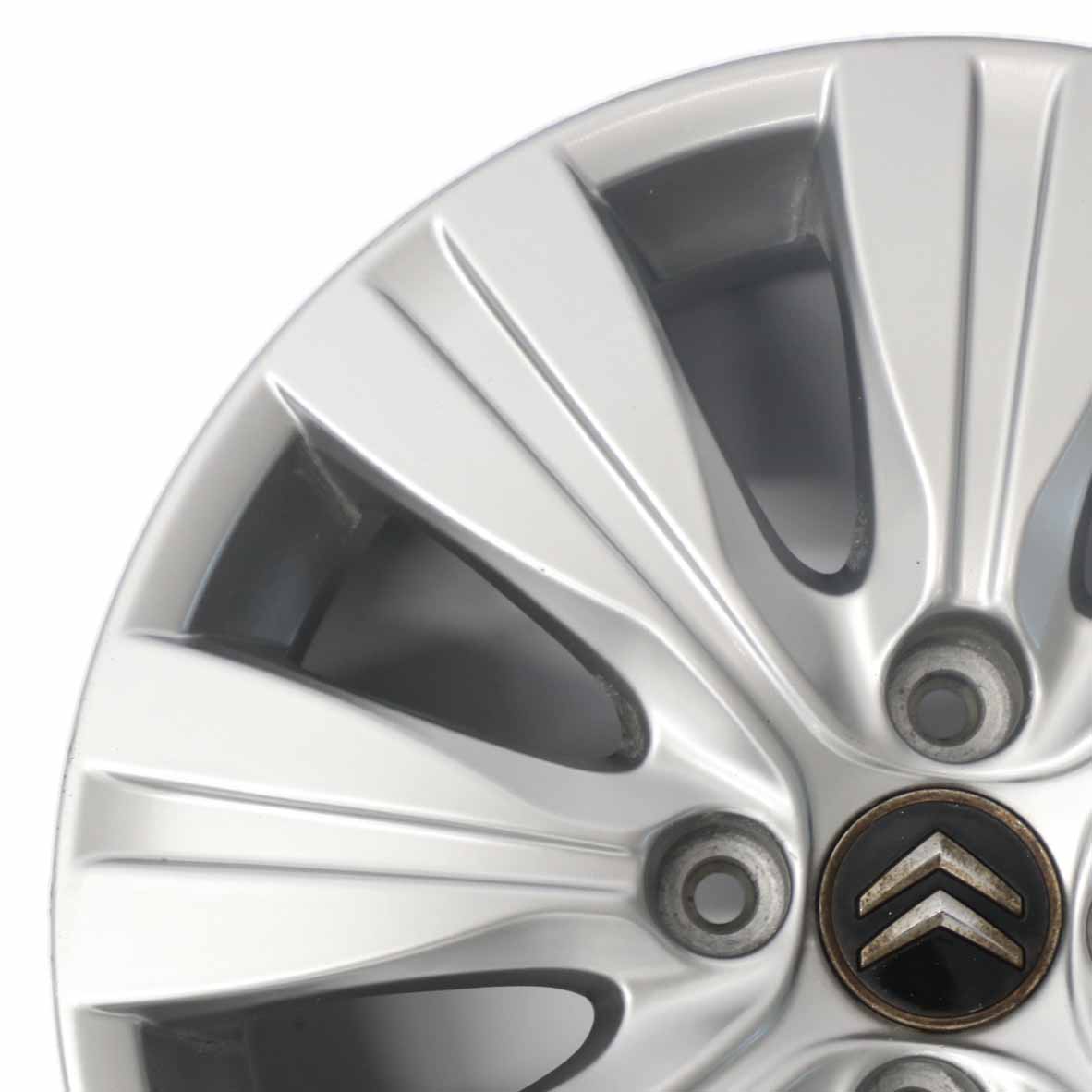 Citroen C3 Picasso Silver Alloy Wheel Rim 16" ET:23 6J 9681810880