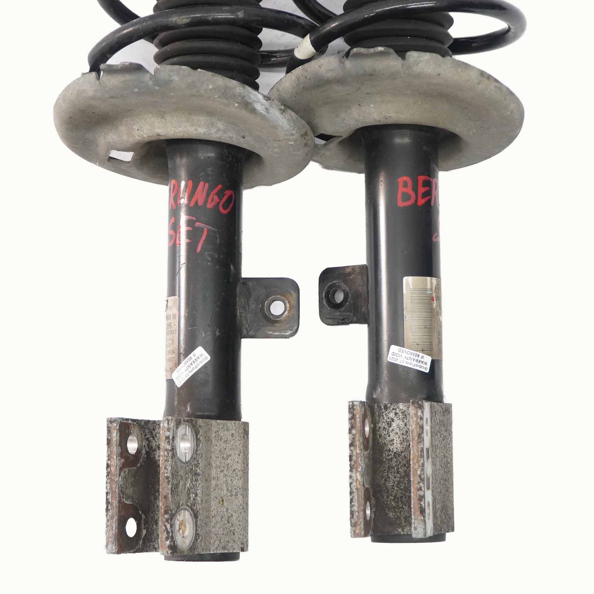 Shock Absorber Set Citroen Berlingo B9 Front Suspension Spring Strut 9684108680