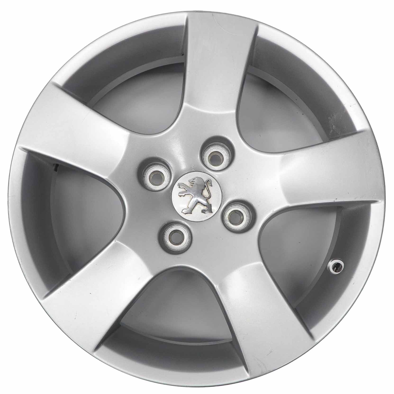 Peugeot 207 Silver Wheel Alloy Rim 16" 6J ET:27 9686100080